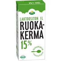 RUOKAKERMA LAKT. 15% 1L PRK ARLA