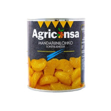 Mandariinilohko 850/480g sokerissa videc