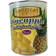 Ananas lohko/chunks 3.06/1.84kg sokeriss