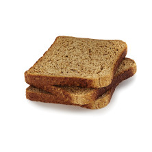 Tummaleipä pysty viipale 950g