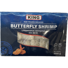 Butterfly katkarapu paneroitu 1kg king