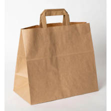 Paperikassi ruskea 32x21x26cm 200kpl