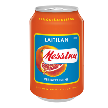 Laitilan Messina 0,33L veriappelsiininmakuinen limonaadi