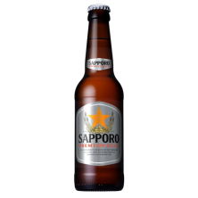 Sapporo 33cl Premium Lager 4,8% pullo olut