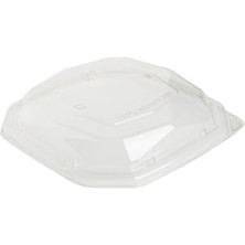 Biopak 233X233X44Mm Octabagasse Rpet kirkas Kansi Rasialle 188142 1000ml 4X50kpl
