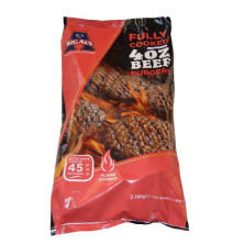 Big Al's hiiligrillattu hampurilaispihvi 90gx24 kypsä, pakaste x2