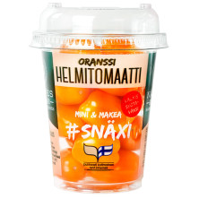 Helmitomaatti snäxi oranssi 200g närpes