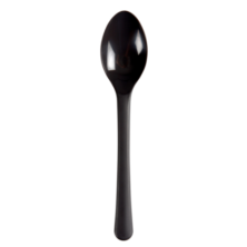 Ruokalusikka harm/musta monikäyt.50kpl a