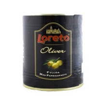 Oliivi vihreä paprikatäytteellä 3/1.87kg