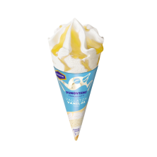 24xPingviini Vanilja Laktoositon jäätelötuutti 67g/110ml